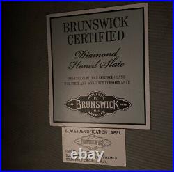 Brunswick 8' Pool Table Contender Series With Brunswick Cue Stand