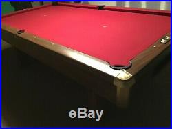 Brunswick 8 Pool Table with full ball returns very good condition