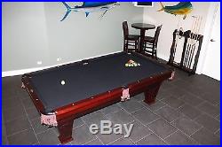 Brunswick 8' Ventura Slate Pool Table Set