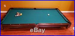 Brunswick 8 ft Pool Table Slate (3 Piece) -Great Condition