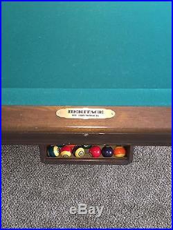 Brunswick 8ft competition Heritage pool table