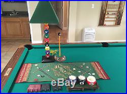 Brunswick 9 Foot Gold Crown with Ball Return and Accessories