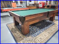 Brunswick 9' Regina Pool Table- 1915