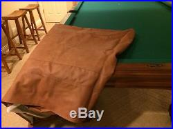 Brunswick 9 ft Camden Style Slate Pool Table, Single Owner, Pristine Condition