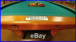 Brunswick 9 ft. Wellington Classic Billiards/Pool Table-withAccess, Cues, Racks