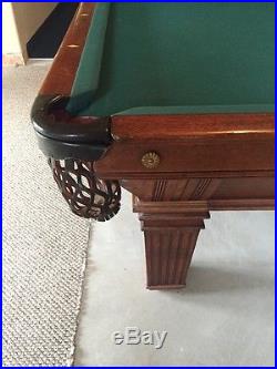 Brunswick Antique Pool Table 1910 Algeria
