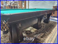 Brunswick Antique Pool Table 9' Arcade