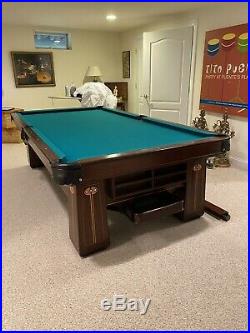 Brunswick Balke And Collender Regina Pool Table Vintage