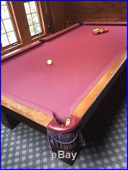Brunswick Balke Collander Pool Table 1920s