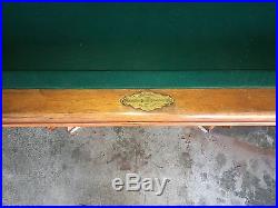 Brunswick Balke Collender Co. Billiard Pool Table antique