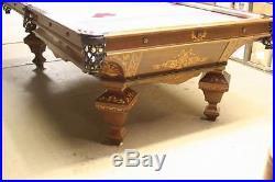 Brunswick Balke Collender Co. Brilliant Novelty Antique Billiard Table (1880's)