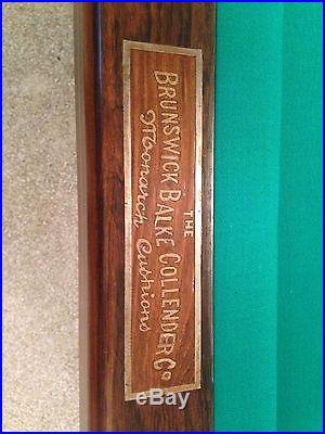 Brunswick Balke Collender KLING Pool Table (1916 era)