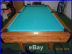 Brunswick Billards Bristol #2 Slate Pool Table 7' Model (PICK UP ONLY)