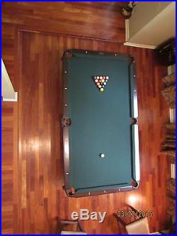 Brunswick Bradford 8 ft Pool Table and Accessories