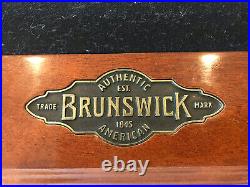 Brunswick Bradford II Mahogany pool table used LOCAL PICKUP ONLY