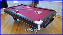 Brunswick Centurion Pool Table with Gully Return and Accessories
