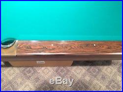 Brunswick Championship Gold Crown 9 foot pool table and Air Hockey Table