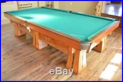 Brunswick Collendar Snooker billiards pool table Kling II Antique SALE
