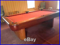 Brunswick Gibson 8' Pool Table and Accessories