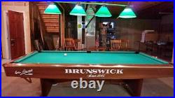 Brunswick Gold Crown 3 Pool Table Excellent Condition Tournament Edition Simonis