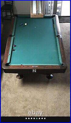 Brunswick Gold Crown 3 Pool Table Professionally Restored & Packed for Pickup