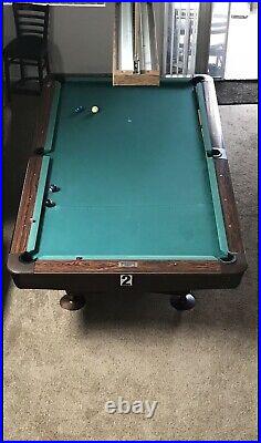 Brunswick Gold Crown 3 Pool Table Professionally Restored & Packed for Pickup