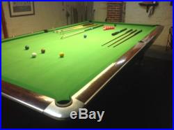 Brunswick Gold Crown 6x12' Snooker Table