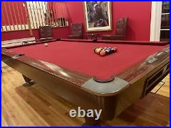 Brunswick Gold Crown III (3) 9 foot pool table