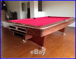 Brunswick Gold Crown III American Made 9' Pool Table