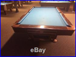Brunswick Gold Crown III/IV pool table