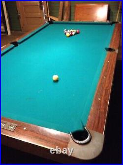 Brunswick Gold Crown III Pool Table