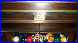Brunswick Gold Crown III Pool Table Model AK from mid to late 1970s