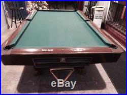 Brunswick Gold Crown III Pool Table NO RESERVE