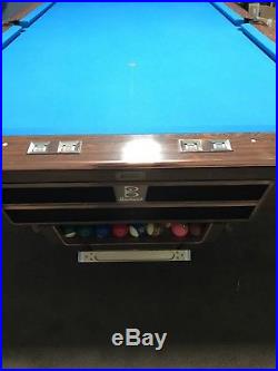 Brunswick Gold Crown III Pool Table from mid to late 1970s