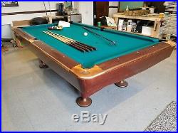 Brunswick Gold Crown IV 8.5ft pool table