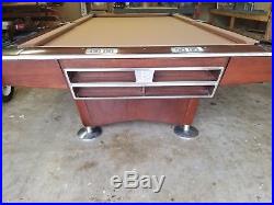 Brunswick Gold Crown I Pool Table - 8 Foot Oversize