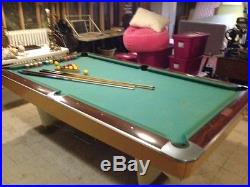 Brunswick Gold Crown I pool table