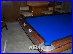 Brunswick Gold Crown Snooker Table 5 X10 Plus Bar and Three Bar Stools. Reduced