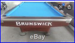 Brunswick Goldcrown Pooltable Tournament Decals Originals