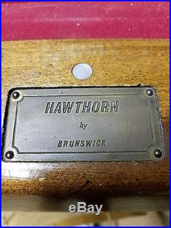 Brunswick Hawthorne Pool Table 8 ft