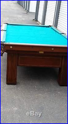 Brunswick Madison Antique 9' Pool Table