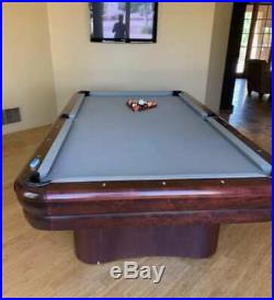 Brunswick Montebello 9 foot pool table / billiard table