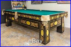 Brunswick Pool Table 1916-1932 4.5' x 9