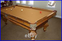 Brunswick Pool Table Antique