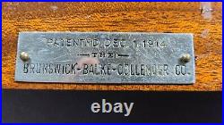 Brunswick Pool Table Bumpers Antique Vintage