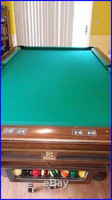 Brunswick Pool Table Gold Crown II 9' X 4.5