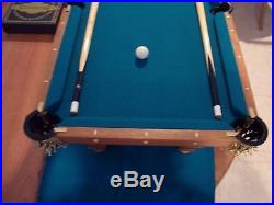 Brunswick Pool Table (miniature)