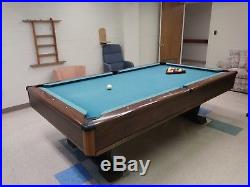 Brunswick Pool Table with Accessories, New Felt, Setup & Delivery