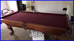 Brunswick Red Pool / Ping Pong Table