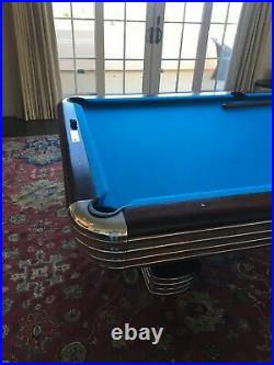 Brunswick Restored Condition Blake Collection Centennial Pool Table 9'-0 Pool